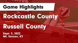 Rockcastle County  vs Russell County Game Highlights - Sept. 3, 2022