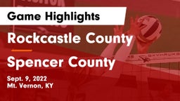 Rockcastle County  vs Spencer County Game Highlights - Sept. 9, 2022