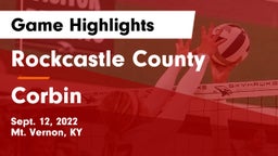 Rockcastle County  vs Corbin  Game Highlights - Sept. 12, 2022