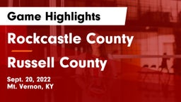 Rockcastle County  vs Russell County  Game Highlights - Sept. 20, 2022