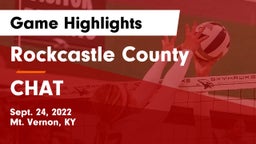 Rockcastle County  vs CHAT Game Highlights - Sept. 24, 2022