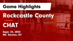 Rockcastle County  vs CHAT Game Highlights - Sept. 24, 2022