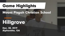 Mount Pisgah Christian School vs Hillgrove  Game Highlights - Dec. 30, 2019