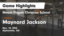 Mount Pisgah Christian School vs Maynard Jackson  Game Highlights - Nov. 18, 2023