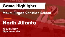 Mount Pisgah Christian School vs North Atlanta  Game Highlights - Aug. 29, 2019