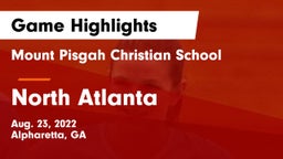 Mount Pisgah Christian School vs North Atlanta  Game Highlights - Aug. 23, 2022