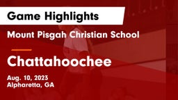 Mount Pisgah Christian School vs Chattahoochee Game Highlights - Aug. 10, 2023