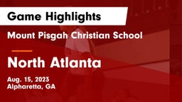 Mount Pisgah Christian School vs North Atlanta  Game Highlights - Aug. 15, 2023