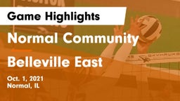 Normal Community  vs Belleville East  Game Highlights - Oct. 1, 2021