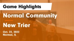 Normal Community  vs New Trier Game Highlights - Oct. 22, 2022