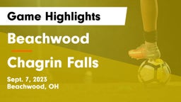 Beachwood  vs Chagrin Falls  Game Highlights - Sept. 7, 2023