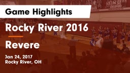 Rocky River  2016 vs Revere  Game Highlights - Jan 24, 2017