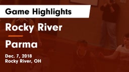 Rocky River   vs Parma  Game Highlights - Dec. 7, 2018
