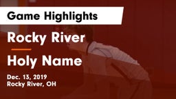 Rocky River   vs Holy Name  Game Highlights - Dec. 13, 2019