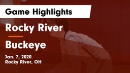 Rocky River   vs Buckeye  Game Highlights - Jan. 7, 2020