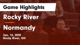Rocky River   vs Normandy  Game Highlights - Jan. 14, 2020