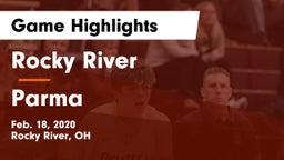 Rocky River   vs Parma  Game Highlights - Feb. 18, 2020
