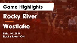 Rocky River   vs Westlake  Game Highlights - Feb. 14, 2018