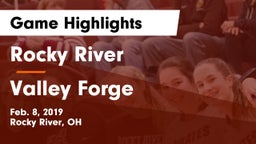 Rocky River   vs Valley Forge Game Highlights - Feb. 8, 2019