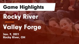 Rocky River   vs Valley Forge  Game Highlights - Jan. 9, 2021