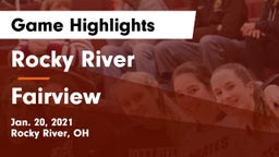 Rocky River   vs Fairview  Game Highlights - Jan. 20, 2021