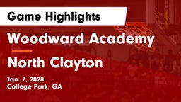 Woodward Academy vs North Clayton  Game Highlights - Jan. 7, 2020