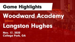 Woodward Academy vs Langston Hughes  Game Highlights - Nov. 17, 2020