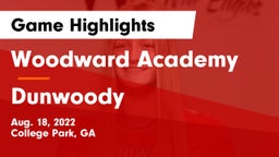 Woodward Academy vs Dunwoody  Game Highlights - Aug. 18, 2022
