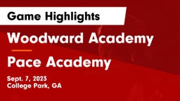 Woodward Academy vs Pace Academy Game Highlights - Sept. 7, 2023