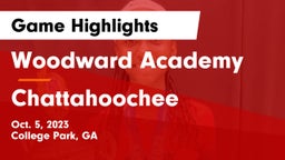 Woodward Academy vs Chattahoochee  Game Highlights - Oct. 5, 2023
