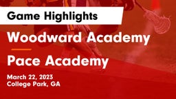 Woodward Academy vs Pace Academy Game Highlights - March 22, 2023