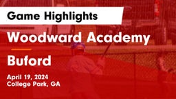 Woodward Academy vs Buford  Game Highlights - April 19, 2024