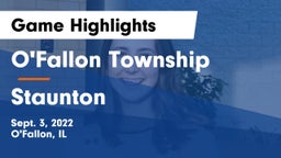 O'Fallon Township  vs Staunton  Game Highlights - Sept. 3, 2022