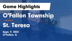 O'Fallon Township  vs St. Teresa  Game Highlights - Sept. 9, 2022