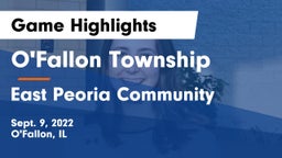 O'Fallon Township  vs East Peoria Community  Game Highlights - Sept. 9, 2022