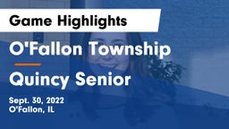 O'Fallon Township  vs Quincy Senior  Game Highlights - Sept. 30, 2022