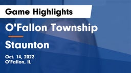 O'Fallon Township  vs Staunton  Game Highlights - Oct. 14, 2022