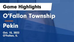 O'Fallon Township  vs Pekin  Game Highlights - Oct. 15, 2022