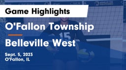 O'Fallon Township  vs Belleville West  Game Highlights - Sept. 5, 2023
