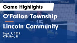 O'Fallon Township  vs Lincoln Community  Game Highlights - Sept. 9, 2023