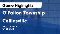 O'Fallon Township  vs Collinsville  Game Highlights - Sept. 19, 2023