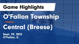 O'Fallon Township  vs Central  (Breese) Game Highlights - Sept. 29, 2023