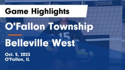 O'Fallon Township  vs Belleville West  Game Highlights - Oct. 5, 2023