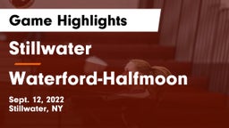 Stillwater  vs Waterford-Halfmoon Game Highlights - Sept. 12, 2022