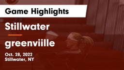 Stillwater  vs greenviille Game Highlights - Oct. 28, 2022