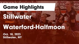 Stillwater  vs Waterford-Halfmoon  Game Highlights - Oct. 18, 2023