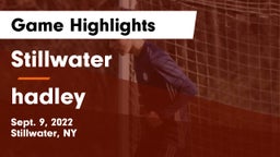 Stillwater  vs hadley Game Highlights - Sept. 9, 2022