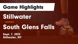 Stillwater  vs South Glens Falls  Game Highlights - Sept. 7, 2023
