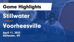 Stillwater  vs Voorheesville  Game Highlights - April 11, 2023