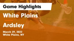 White Plains  vs Ardsley  Game Highlights - March 29, 2022
